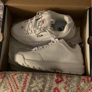 Brand new still in box womens Fila Disruptor 2 sneakers.